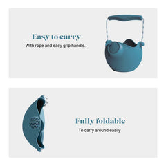 Blue Watering Can with Rope Handles - Just for KidsDAM LLC