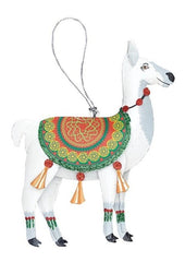 Boho Llama Ornament - 2 Colors - OrnamentsGallerie II