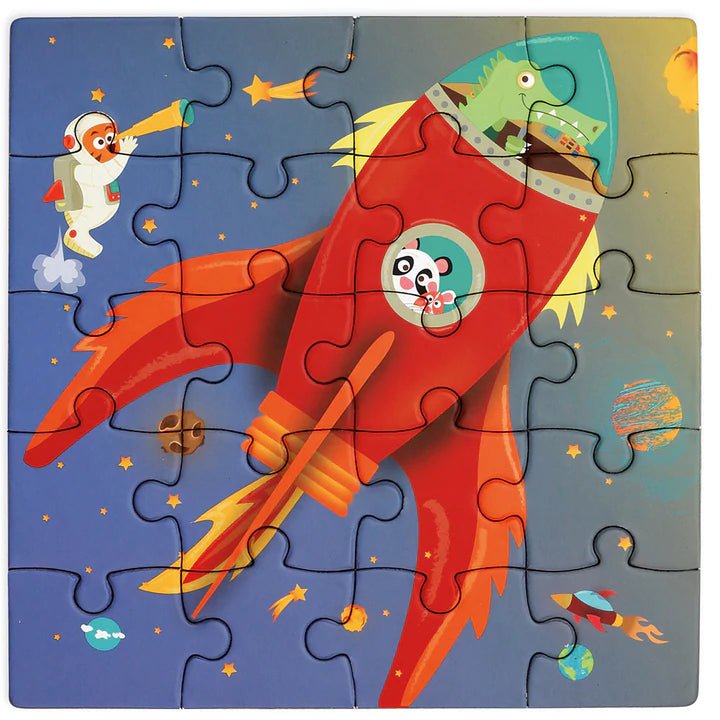 Book to Go Space Magnetic Puzzle - PuzzlesDAM LLC