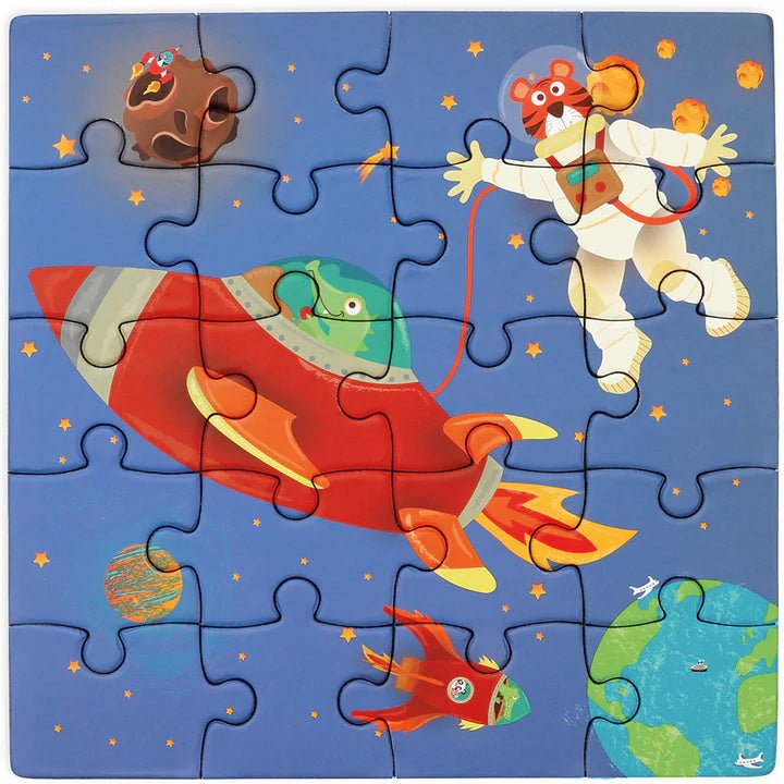 Book to Go Space Magnetic Puzzle - PuzzlesDAM LLC