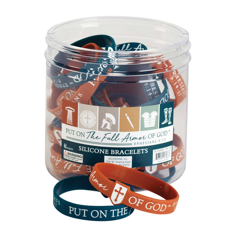 Bracelet Silicone Full Armor Of God - BraceletDicksons