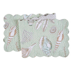 Breezy Shores Table Runner, Place Mat, & Napkins - Home DecorC&F Home