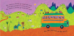 Wheels on the Bus Paperback with Audio & Video