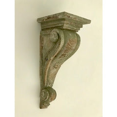 Carved Solid Mango Wood Italianate Corbel - Accent DecorWilco Home