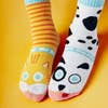 Cat & Dog | Kids & Adult Socks | Collectible Mismatched Crazy Socks - ApparelPals Socks