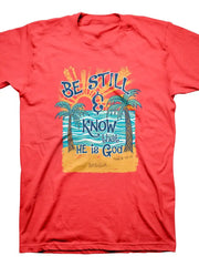 Kerusso Christian T-Shirt Be Still Beach