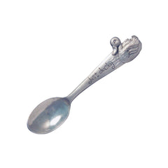 Child's Pewter Feeding Spoon - Bunny, Star, Duck, Crab, Prince and Princess - BabySalisbury