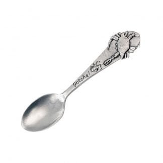 Child's Pewter Feeding Spoon - Bunny, Star, Duck, Crab, Prince and Princess - BabySalisbury