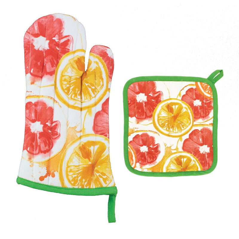 Citrus Oven Mitt & Pot Holder - Kitchen AccessoriesBeachCombers