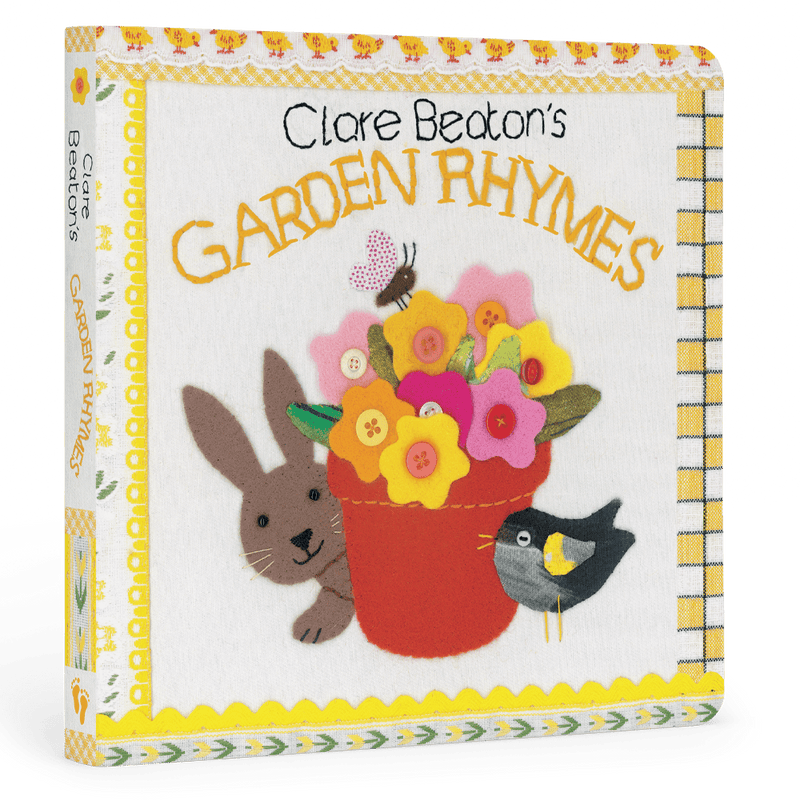 Clare Beaton's Garden Rhymes - Board Book - Just for KidsBarefoot Books