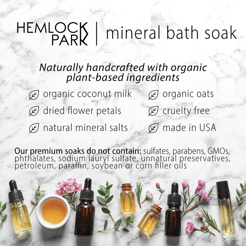 Coconut Milk Bath Soak - Available in 6 Scents - Bath & BeautyHemlock Park