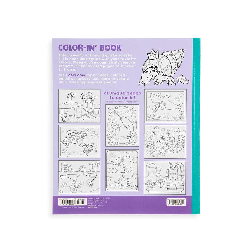 Color - in' Book: Outrageous Ocean - Just for KidsOOLY