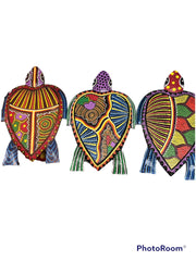 Colorful Dot Turtle Wall Art - 3 Styles - Wall DecorWhite Elephant