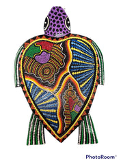 Colorful Dot Turtle Wall Art - 3 Styles - Wall DecorWhite Elephant