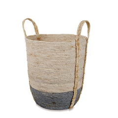 Corn Husk Basket - Accent DecorMud Pie