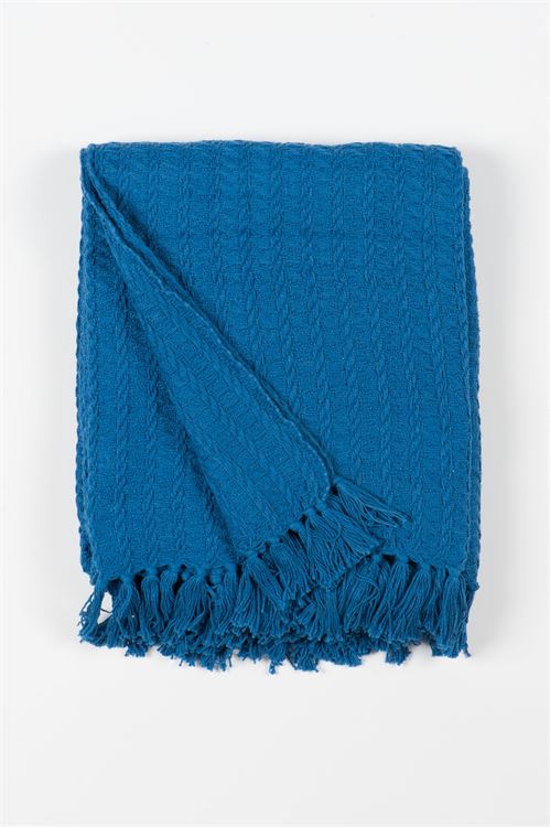 Cotton Knit Throw Blanket - blanketAdV