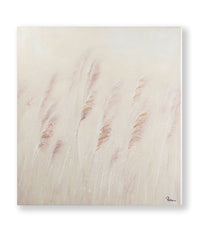 Cream and Pink Pampas Grass Wall Print - Wall DecorGiftcraft Inc.