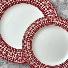 Crimson Casablanca Dinnerware & Serving Pieces - DishesCaskata