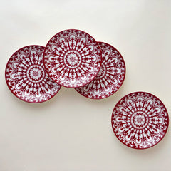 Crimson Casablanca Dinnerware & Serving Pieces - DishesCaskata