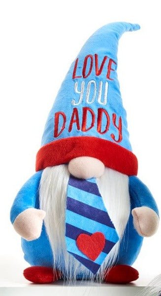 Dad - Hug Feel the Love Gnome - 4 Different Styles - Soft GoodsGiftcraft Inc.