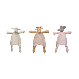 Plush Snuggle Toy - Mouse, Giraffe, Sheep