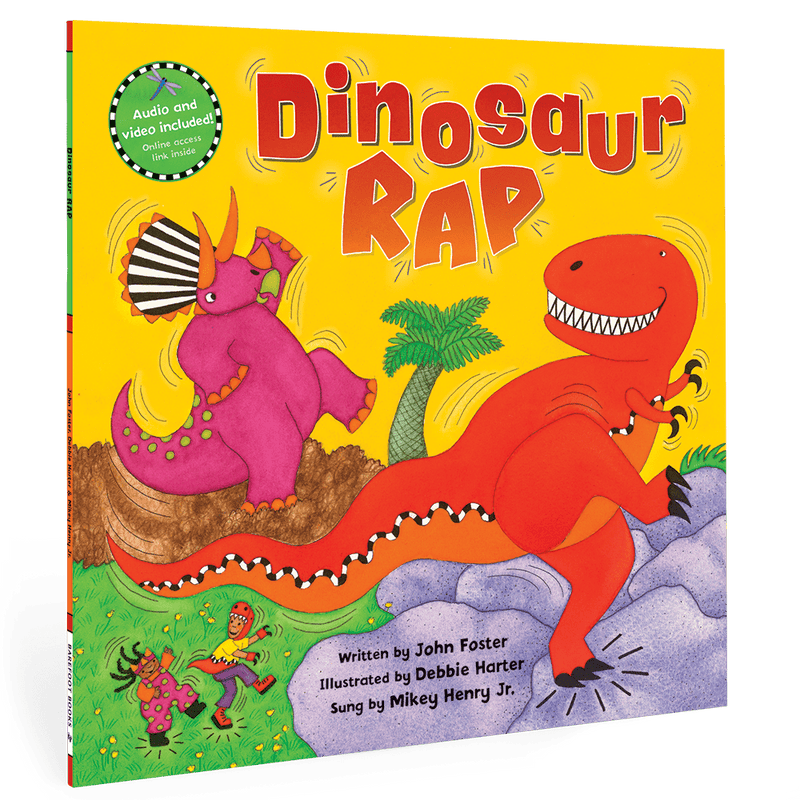 Dinosaur Rap Sing - a - long Book - Just for KidsBarefoot Books