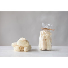 Dried Natural Sponge Gourd in Bag, Bleached - Bath & BeautyCreative Co - Op