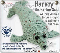 Harvey the Harbor Seal- Inspirational String Doll Keychain