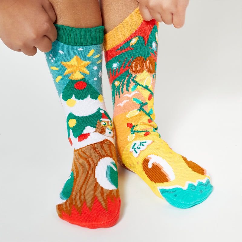 Christmas Piney & Coco | Collectible Mismatched Socks
