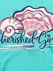Cherished Girl Womens T-Shirt Sky Above