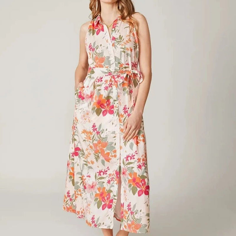 Emeline Dress - Alljoy Landing Tropical Floral - ApparelSPARTINA 449