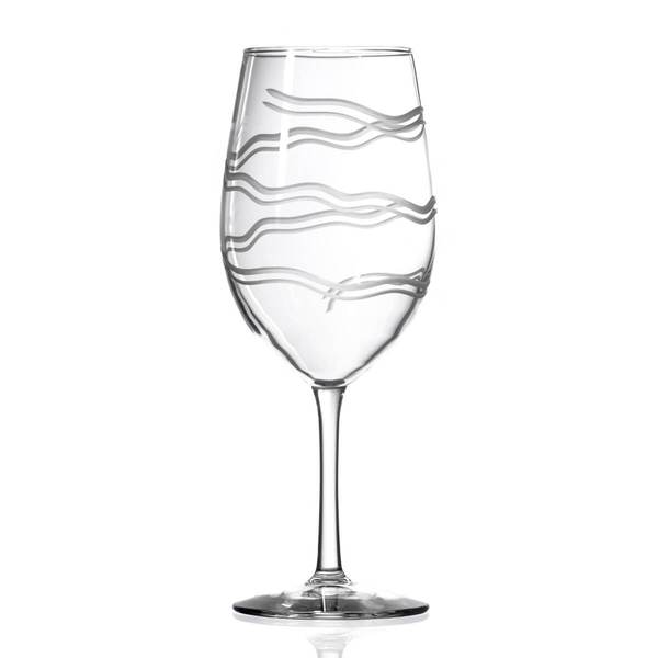 Etched All Purpose Wine Glass - DishesRolf Glass