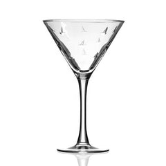 Etched Martini Glass - DishesRolf Glass