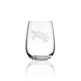 Etched Stemless Wine Glass - DishesRolf Glass