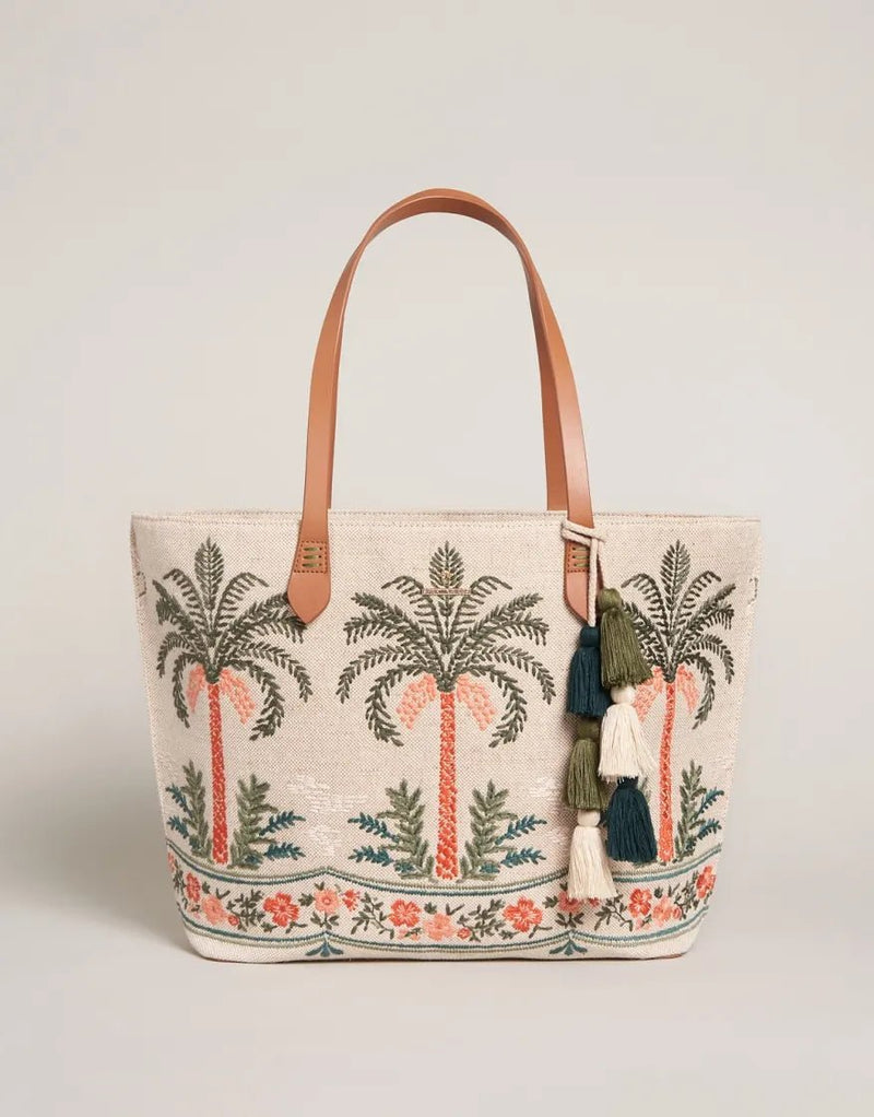 Fiesta Tote - Alljoy Landing Palm Tree - Purses & BagsSPARTINA 449