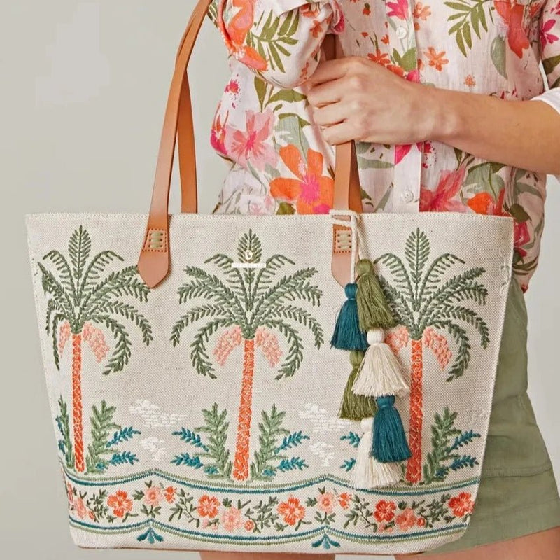 Fiesta Tote - Alljoy Landing Palm Tree - Purses & BagsSPARTINA 449