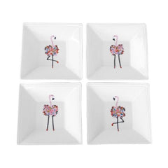 Flamingo Dinnerware - DishesKim Rody Creations LLC