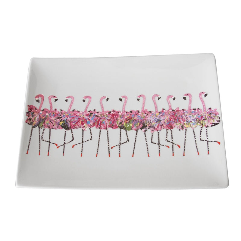 Flamingo Dinnerware - DishesKim Rody Creations LLC