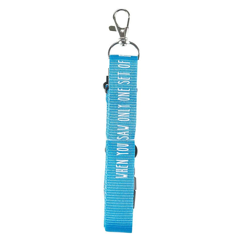 Footprints Lanyard Keychain - KeychainDicksons