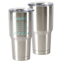 Footprints Stainless Steel Tumbler 30 oz - TumblerDicksons