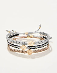 Friendship Bracelet Metallic Gold/Pineapple - JewelrySPARTINA 449