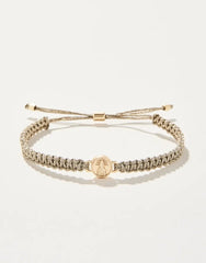 Friendship Bracelet Metallic Gold/Pineapple - JewelrySPARTINA 449