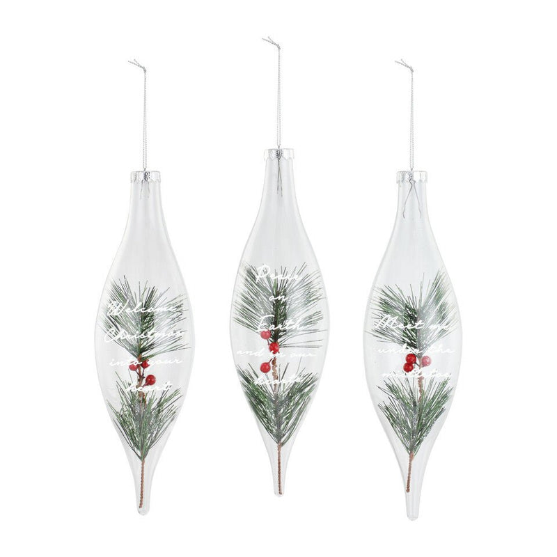 Frosted Glass Ornaments - OrnamentsDemdaco