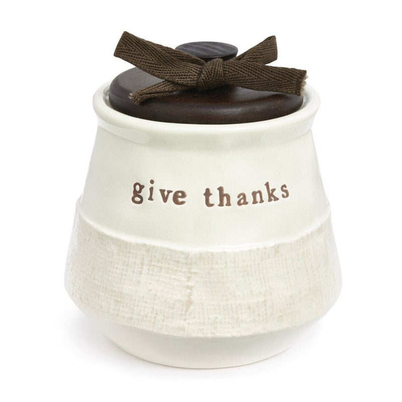 Give Thanks Jar - Accent DecorDemdaco