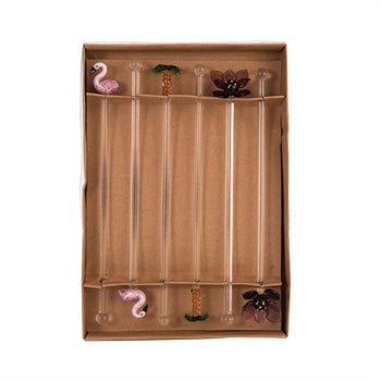 Glass Drink Stirs Bar Accessories - Assorted - Kitchen AccessoriesBeachCombers