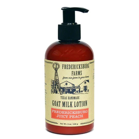 Goat Milk Lotion & Hand Cream - Juicy Peach - Bath & BeautyFredericksburg Farms