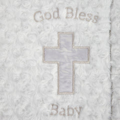 God Bless Baby Blanket - BabyDemdaco