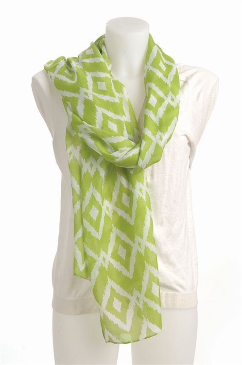 Green Lexi Print Scarf - AccessoriesAdV