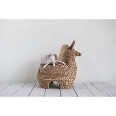 Hand - Woven Bankuan Llama Basket - Accent DecorCreative Co - Op