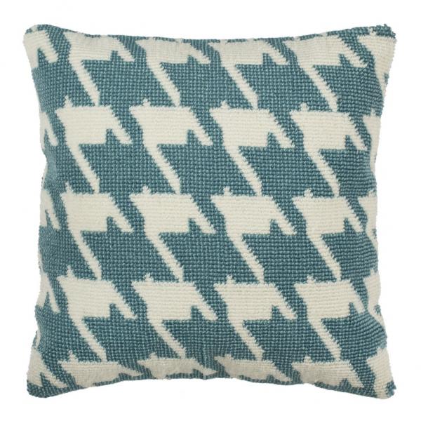 Hanne Houndstooth Pillow - pillowSafavieh